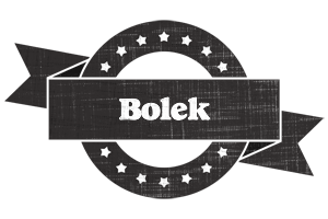 Bolek grunge logo