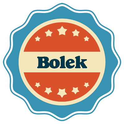 Bolek labels logo