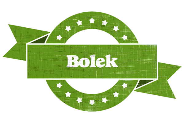 Bolek natural logo