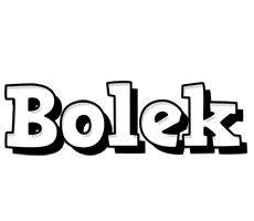 Bolek snowing logo