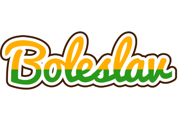 Boleslav banana logo