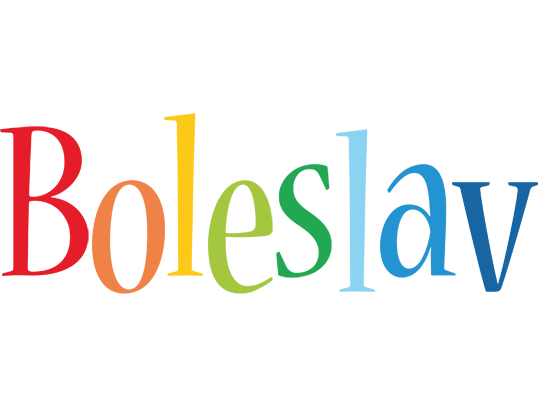 Boleslav birthday logo
