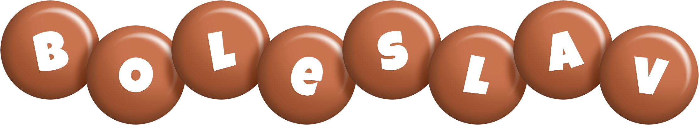 Boleslav candy-brown logo