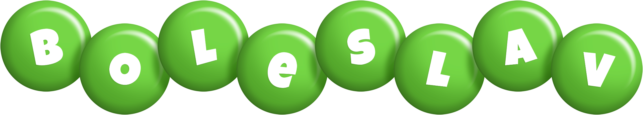 Boleslav candy-green logo