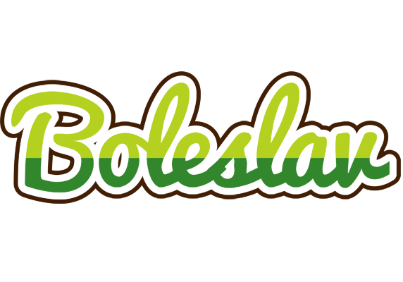 Boleslav golfing logo