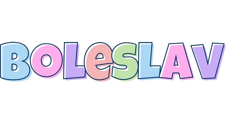 Boleslav pastel logo