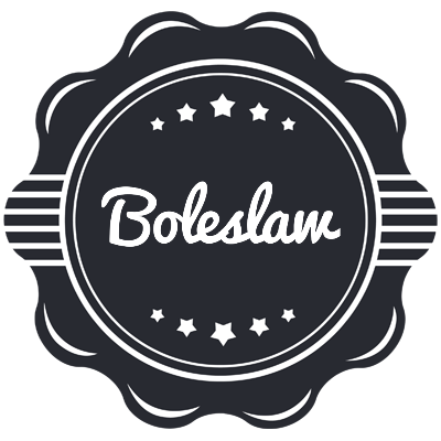 Boleslaw badge logo