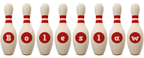 Boleslaw bowling-pin logo