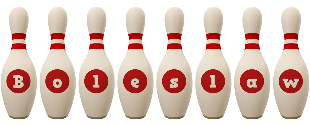 Boleslaw bowling-pin logo