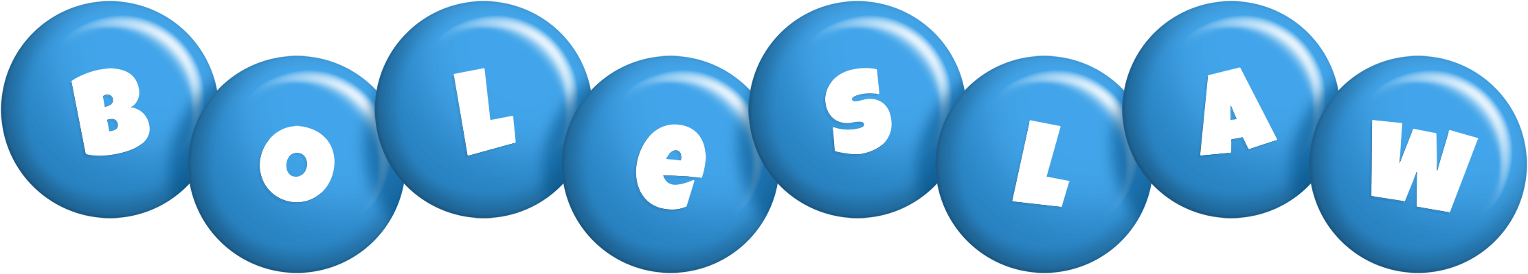 Boleslaw candy-blue logo