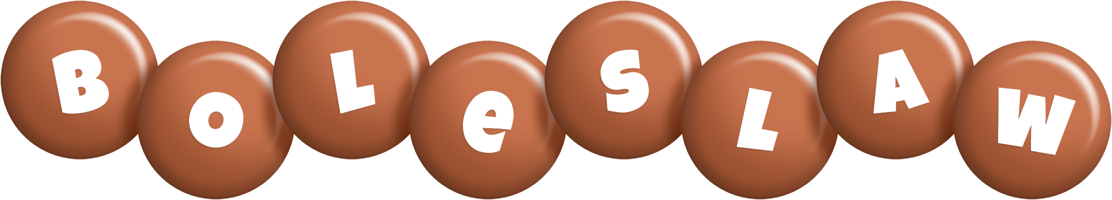 Boleslaw candy-brown logo