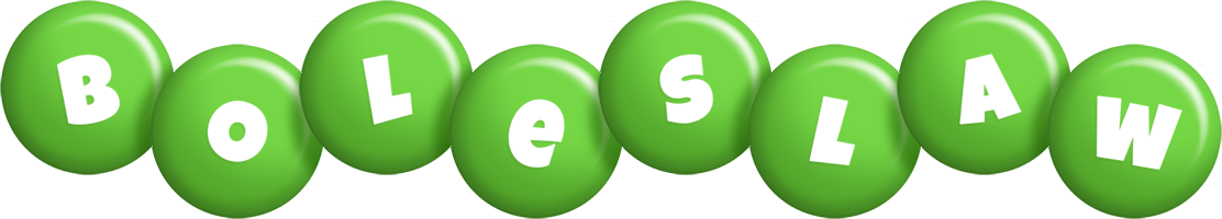 Boleslaw candy-green logo