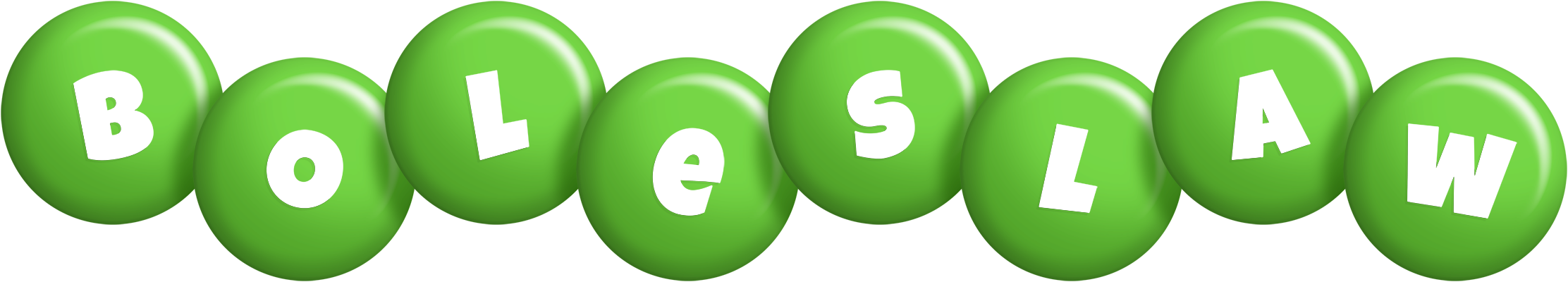 Boleslaw candy-green logo