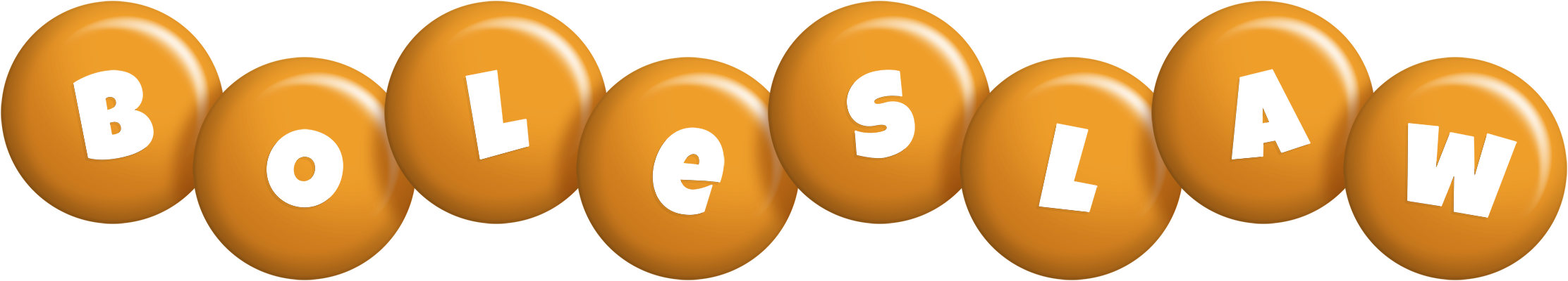 Boleslaw candy-orange logo