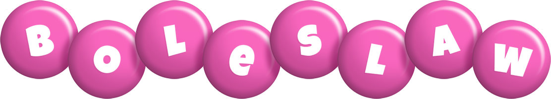 Boleslaw candy-pink logo