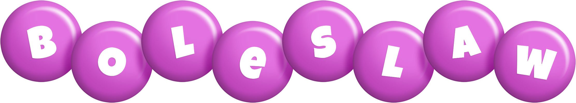 Boleslaw candy-purple logo