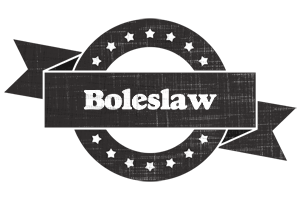 Boleslaw grunge logo