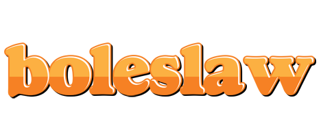 Boleslaw orange logo