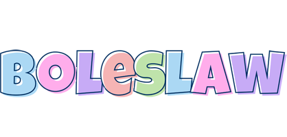 Boleslaw pastel logo