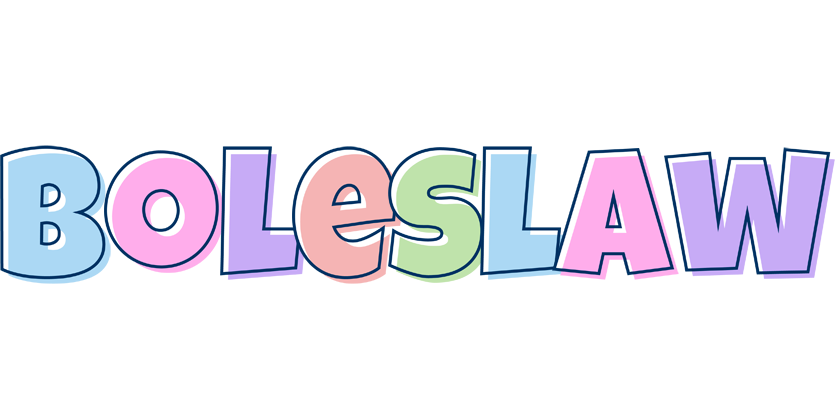 Boleslaw pastel logo