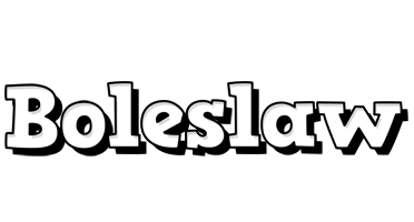 Boleslaw snowing logo