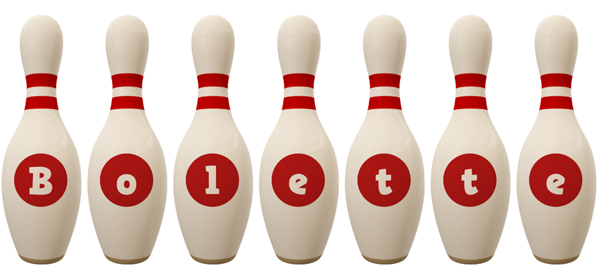 Bolette bowling-pin logo