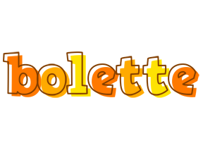 Bolette desert logo