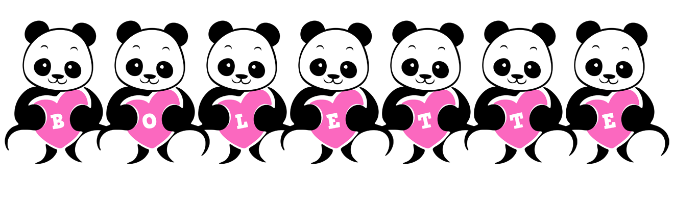 Bolette love-panda logo