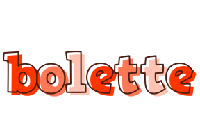 Bolette paint logo