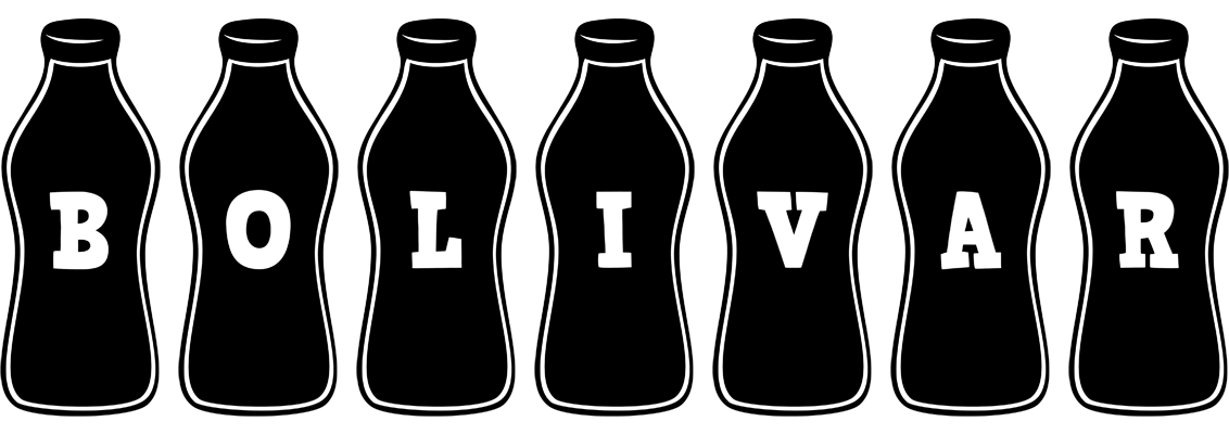 Bolivar bottle logo