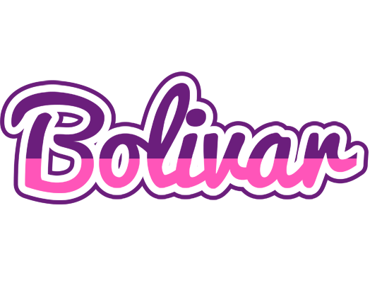Bolivar cheerful logo