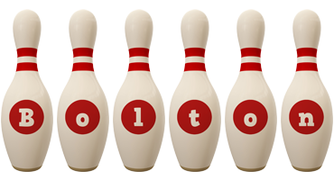 Bolton bowling-pin logo