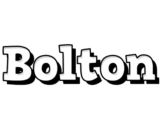Bolton snowing logo