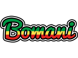 Bomani african logo