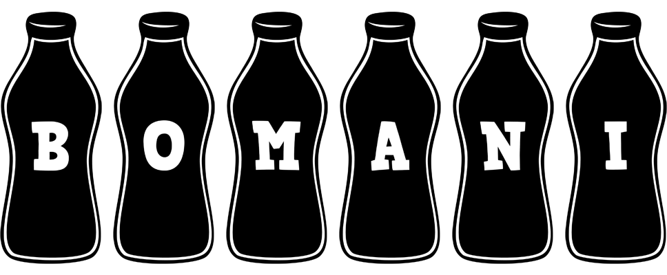Bomani bottle logo