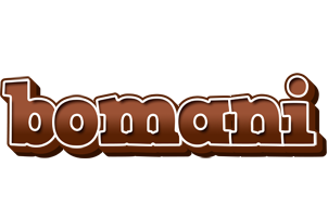 Bomani brownie logo