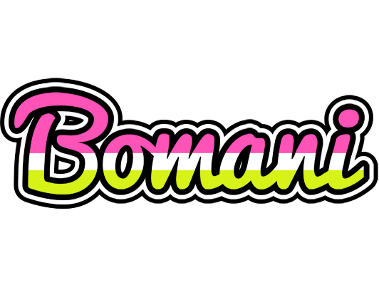 Bomani candies logo