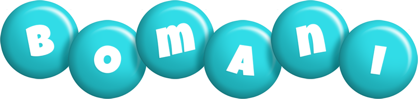 Bomani candy-azur logo