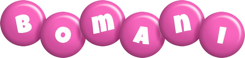 Bomani candy-pink logo