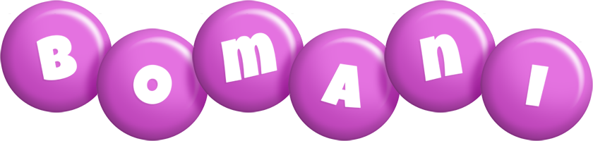 Bomani candy-purple logo