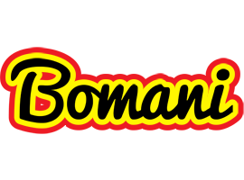 Bomani flaming logo