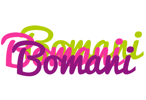Bomani flowers logo