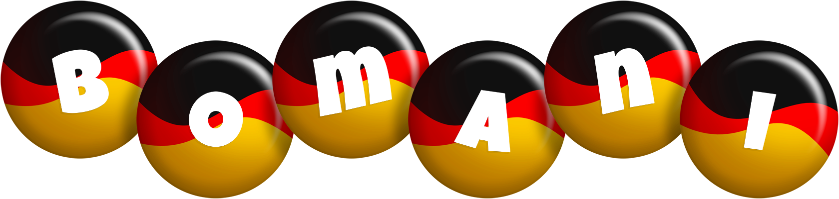 Bomani german logo