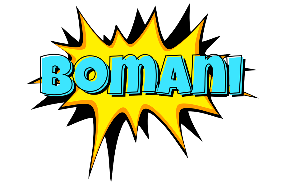 Bomani indycar logo