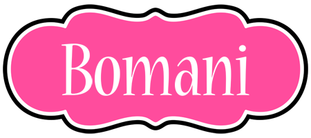 Bomani invitation logo