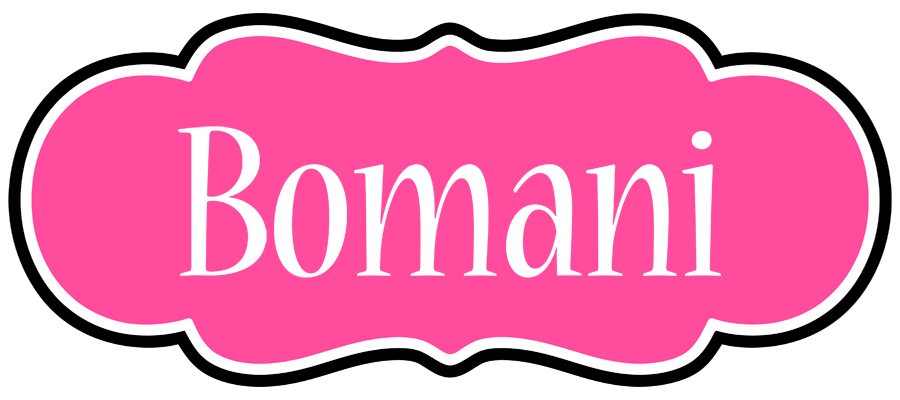 Bomani invitation logo