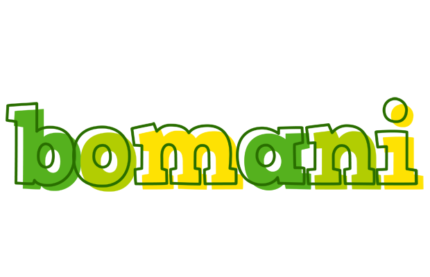 Bomani juice logo