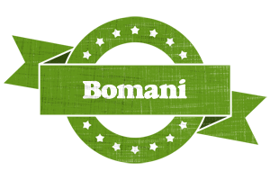 Bomani natural logo