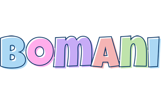 Bomani pastel logo