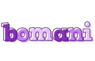 Bomani sensual logo